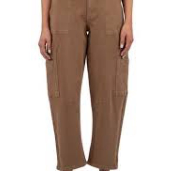 Kut from the Kloth Kaya High Waist Corduroy Straight Leg Pants size 2 - Picture 2 of 11